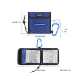 Maxbell Fishing Tackle Binder Bag Bait Storage Organizer for Lines Accessories Hooks