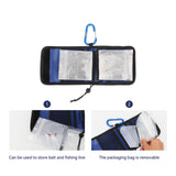 Maxbell Fishing Tackle Binder Bag Bait Storage Organizer for Lines Accessories Hooks