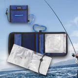 Maxbell Fishing Tackle Binder Bag Bait Storage Organizer for Lines Accessories Hooks