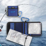 Maxbell Fishing Tackle Binder Bag Bait Storage Organizer for Lines Accessories Hooks