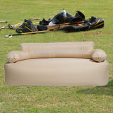 Maxbell Air Bench Thickened Music Festival Garden Picnic Seat PVC Inflatable Lounger 2 seater sofa