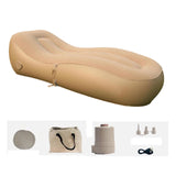 Maxbell Air Bench Thickened Music Festival Garden Picnic Seat PVC Inflatable Lounger lying sofa