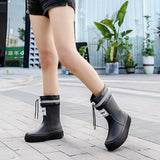 Maxbell Rain Boots Compact Outdoor Supplies Rain Shoes for Outside Household Camping