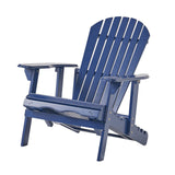 Maxbell Reclining Adirondack Chair Modern Folding Patio Chair for Backyard Lawn Deck