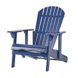 Maxbell Reclining Adirondack Chair Modern Folding Patio Chair for Backyard Lawn Deck