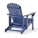 Maxbell Reclining Adirondack Chair Modern Folding Patio Chair for Backyard Lawn Deck