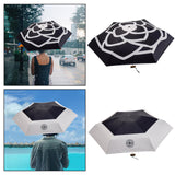 Maxbell Pocket Umbrella Waterproof Compact Folded 16cm Lightweight Sun Rain Umbrella A