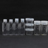 Maxbell 9Pcs Camping Spice Jars with Bag Spice Containers for Travel Outdoor Camping