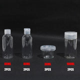 Maxbell 9Pcs Camping Spice Jars with Bag Spice Containers for Travel Outdoor Camping