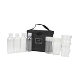 Maxbell 9Pcs Camping Spice Jars with Bag Spice Containers for Travel Outdoor Camping