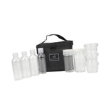 Maxbell 9Pcs Camping Spice Jars with Bag Spice Containers for Travel Outdoor Camping