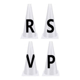 Maxbell 4x Dressage Cones Equestrian Athletes Events Equipment Easy to Set up Stable