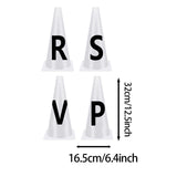 Maxbell 4x Dressage Cones Equestrian Athletes Events Equipment Easy to Set up Stable