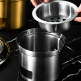 Maxbell Mini Grill Rack Easy to Use Sturdy Stainless Steel for Outdoor Patio Hiking