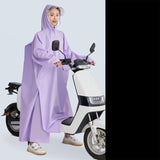 Maxbell Hooded Raincoat Rain Poncho with Hood for Outdoor Activities Cycling Camping