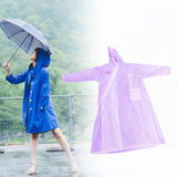 Maxbell Hooded Raincoat Rain Poncho with Hood for Outdoor Activities Cycling Camping