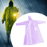 Maxbell Hooded Raincoat Rain Poncho with Hood for Outdoor Activities Cycling Camping