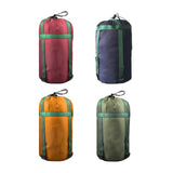 Maxbell Compression Sack for Sleeping Bag 7.09inchx14.96inch for Backpacking Camping Red
