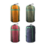 Maxbell Compression Sack for Sleeping Bag 7.09inchx14.96inch for Backpacking Camping Red
