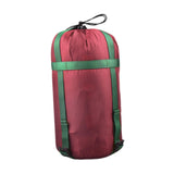 Maxbell Compression Sack for Sleeping Bag 7.09inchx14.96inch for Backpacking Camping Red