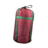 Maxbell Compression Sack for Sleeping Bag 7.09inchx14.96inch for Backpacking Camping Red
