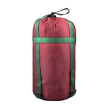 Maxbell Compression Sack for Sleeping Bag 7.09inchx14.96inch for Backpacking Camping Red
