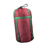 Maxbell Compression Sack for Sleeping Bag 7.09inchx14.96inch for Backpacking Camping Red