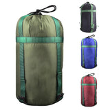 Maxbell Compression Sack for Sleeping Bag 7.09inchx14.96inch for Backpacking Camping Red