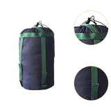 Maxbell Compression Sack for Sleeping Bag 7.09inchx14.96inch for Backpacking Camping Blue