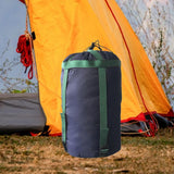 Maxbell Compression Sack for Sleeping Bag 7.09inchx14.96inch for Backpacking Camping Blue