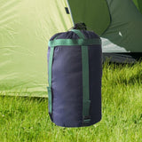 Maxbell Compression Sack for Sleeping Bag 7.09inchx14.96inch for Backpacking Camping Blue