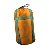 Maxbell Compression Sack for Sleeping Bag 7.09inchx14.96inch for Backpacking Camping Orange