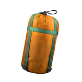 Maxbell Compression Sack for Sleeping Bag 7.09inchx14.96inch for Backpacking Camping Orange