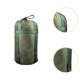 Maxbell Compression Sack for Sleeping Bag 7.09inchx14.96inch for Backpacking Camping Green