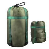 Maxbell Compression Sack for Sleeping Bag 7.09inchx14.96inch for Backpacking Camping Green