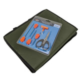 Maxbell Fishing Unhooking Mat Simple to Use Protective Pad Fishing Supplies Scissors