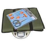 Maxbell Fishing Unhooking Mat Simple to Use Protective Pad Fishing Supplies Scissors
