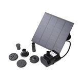 Maxbell Solar Water Pump Multifunctional DIY Solar Fountain Kit for Garden Fish Tank