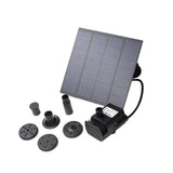 Maxbell Solar Water Pump Multifunctional DIY Solar Fountain Kit for Garden Fish Tank