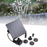 Maxbell Solar Water Pump Multifunctional DIY Solar Fountain Kit for Garden Fish Tank