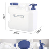 Maxbell Camping Water Jug Portable Outdoor Bucket for Picnic Fishing Outdoor Cooking 10L