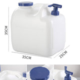 Maxbell Camping Water Jug Portable Outdoor Bucket for Picnic Fishing Outdoor Cooking 10L