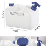 Maxbell Camping Water Jug Portable Outdoor Bucket for Picnic Fishing Outdoor Cooking 10L