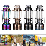 Maxbell Camping Gas Lantern Hanging or Desktop Outdoor Light for Garden Patio Hiking Colorful