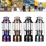 Maxbell Camping Gas Lantern Hanging or Desktop Outdoor Light for Garden Patio Hiking Colorful