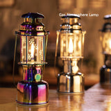 Maxbell Camping Gas Lantern Hanging or Desktop Outdoor Light for Garden Patio Hiking Colorful