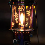 Maxbell Camping Gas Lantern Hanging or Desktop Outdoor Light for Garden Patio Hiking Colorful
