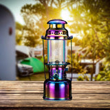 Maxbell Camping Gas Lantern Hanging or Desktop Outdoor Light for Garden Patio Hiking Colorful