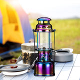 Maxbell Camping Gas Lantern Hanging or Desktop Outdoor Light for Garden Patio Hiking Colorful