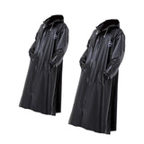 Maxbell Rain Poncho with Hood Rainwear Rain Jacket for Fishing Sporting Event Travel 2XL